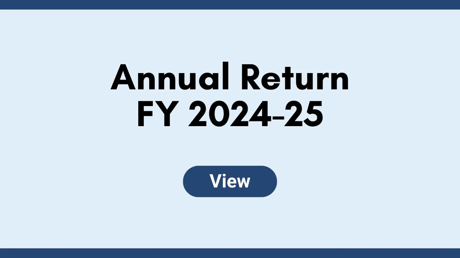Annual Return FY 2024-25
