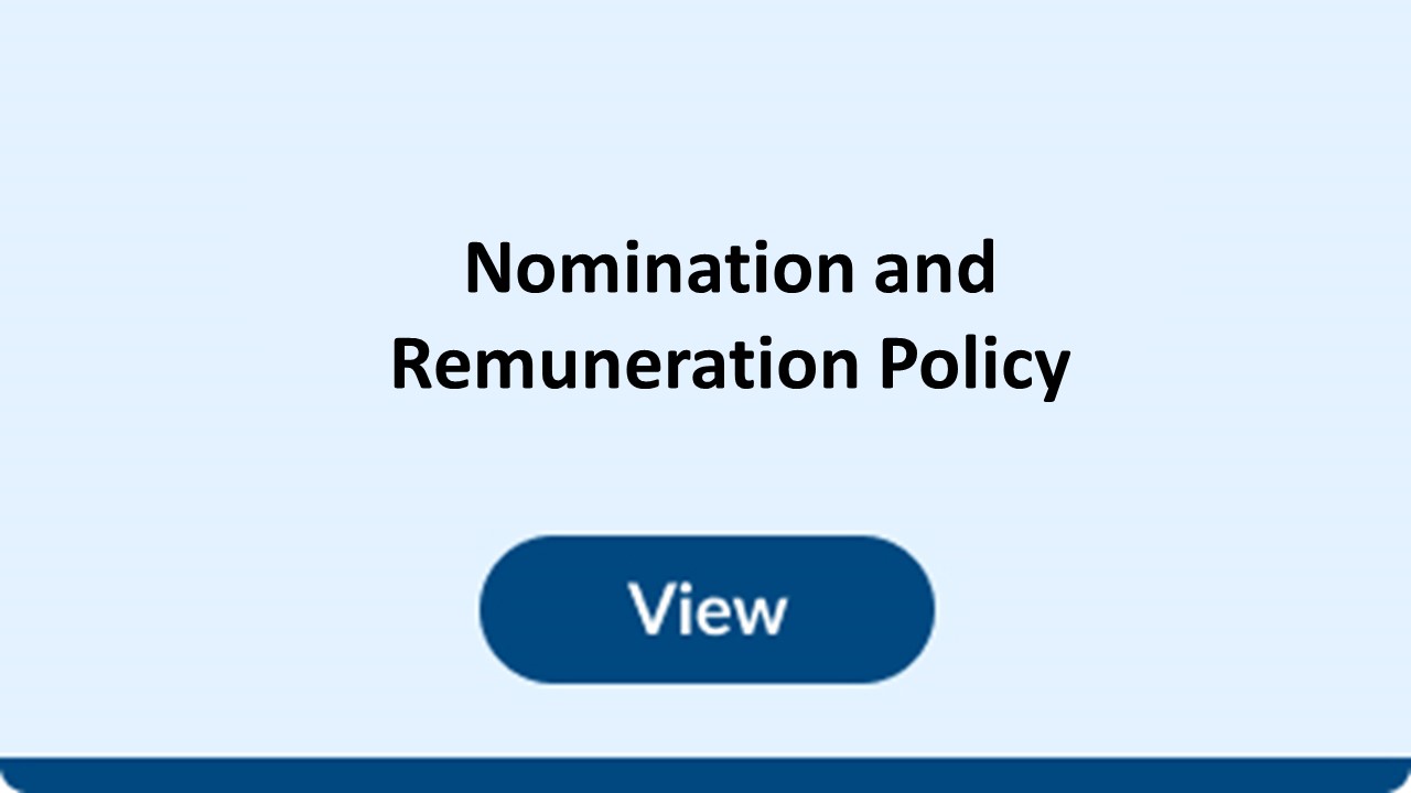 Nomination and Remuneration Policy