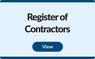 Register of Contractors
